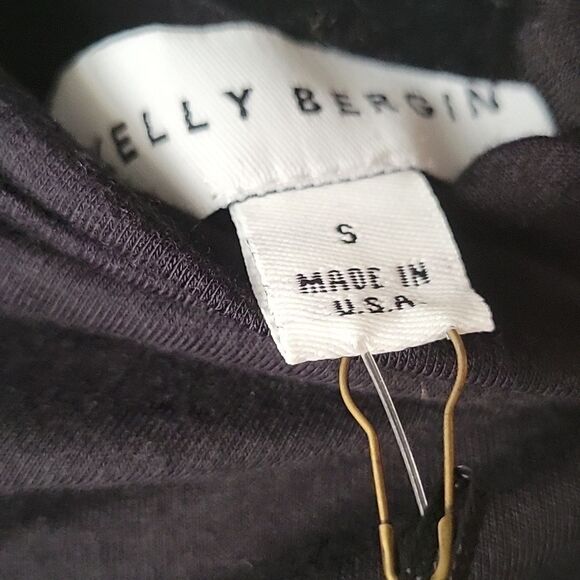 NWT Kelly Bergin Black Turtleneck Top Bodysuit Long Sleeve One Piece Shapewear - Picture 10 of 15